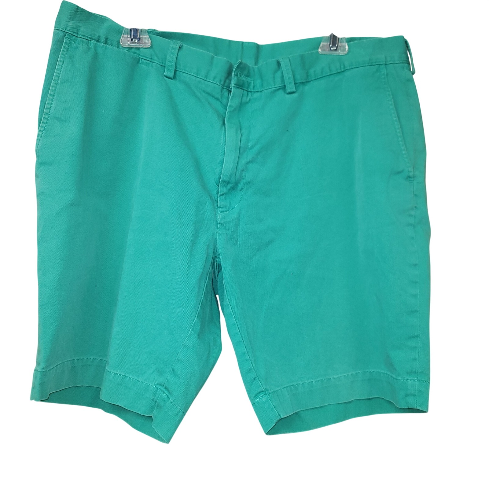 Polo Ralph Lauren Mens Classic Fit 9" Chino Shorts Green Sz 38 Preppy Golf